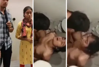 Indian Students Caught Fucking in Toilet