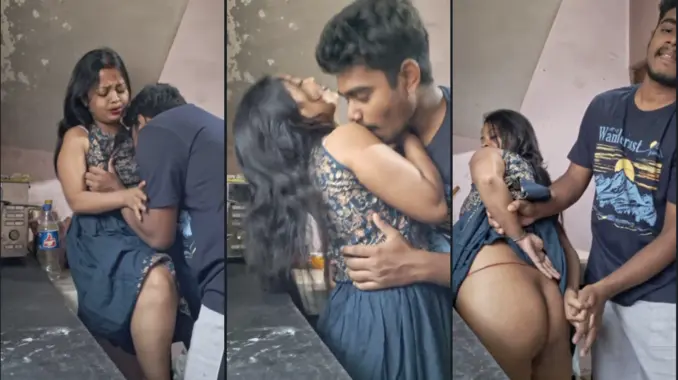 Horny Bengali Couple Fucking in Kitchen